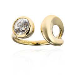 9K Zircon Gold Ring (de Melo)