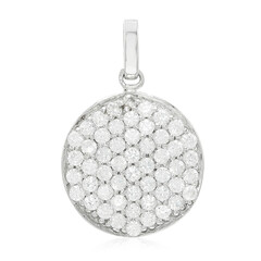 Zircon Silver Pendant