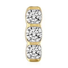 14K SI1 (G) Diamond Gold Pendant