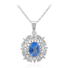 INDIGO BLUE TOPAZ Silver Necklace