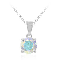 Moonlight Topaz Silver Necklace
