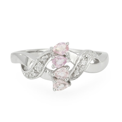 Fancy Sapphire Silver Ring