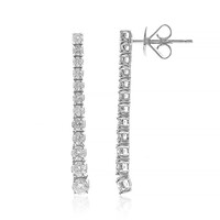 14K SI2 (H) Diamond Gold Earrings (CIRARI)