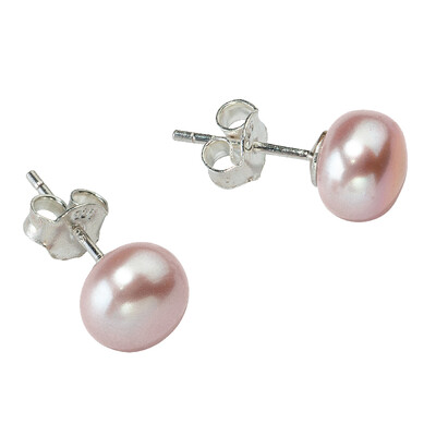 Freshwater pearl Silver Earrings
