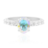 Moonlight Topaz Silver Ring