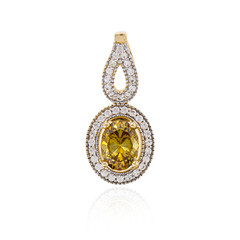 9K Sphalerite Gold Pendant