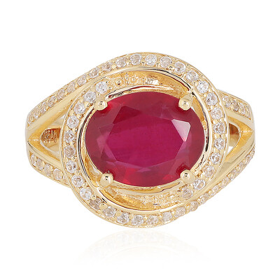 Madagascar Ruby Silver Ring