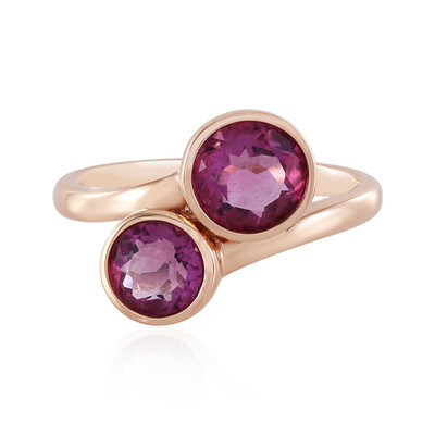9K Pink Flouorite Gold Ring (KM by Juwelo)