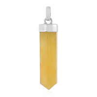 Yellow Aventurine Silver Pendant
