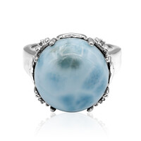 Larimar Silver Ring