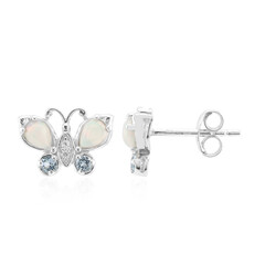 Welo Opal Silver Earrings