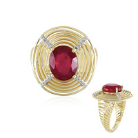 9K Madagascar Ruby Gold Ring (Ornaments by de Melo)