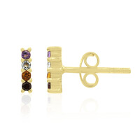 Amethyst Silver Earrings