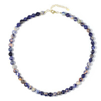 Sodalite Silver Necklace