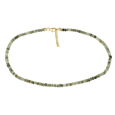 Chrysoberyl Silver Necklace