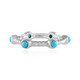 Sleeping Beauty Turquoise Silver Ring (Faszination Türkis)