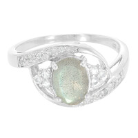 Labradorite Silver Ring