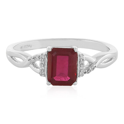 Madagascar Ruby Silver Ring