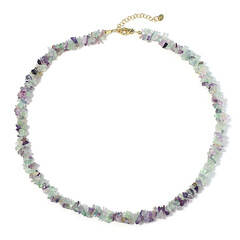 Fluorite Silver Necklace