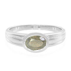 Labradorite Silver Ring