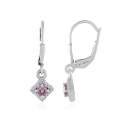 Malaya Garnet Silver Earrings