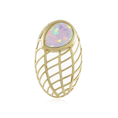 9K Welo Opal Gold Pendant (Ornaments by de Melo)