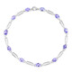 Tanzanite Silver Bracelet