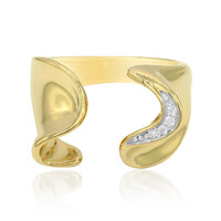 I1 (G) Diamond Silver Ring