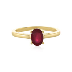 Madagascar Ruby Silver Ring