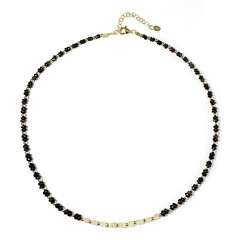 Mezezo Opal Silver Necklace