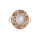 White Moonstone Silver Ring (KM by Juwelo)