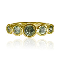 9K Colour Change Diaspore Gold Ring (Tenner Diniz)
