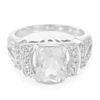Prince Quartz Silver Ring