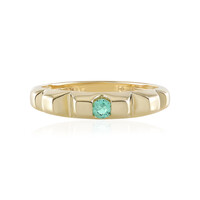 9K Russian Emerald Gold Ring (de Melo)