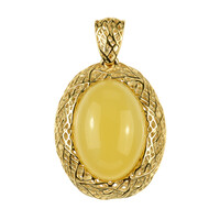 Baltic Amber Silver Pendant