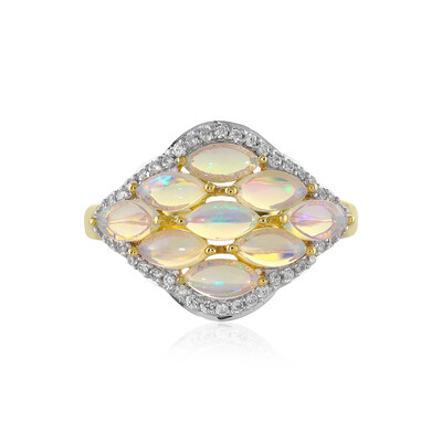Welo Opal Silver Ring