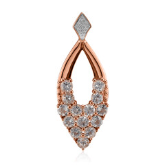 9K Mexican Pink Danburite Gold Pendant