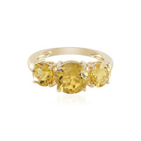 18K Golden Beryl Gold Ring