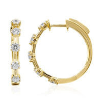 14K SI2 (H) Diamond Gold Earrings (CIRARI)