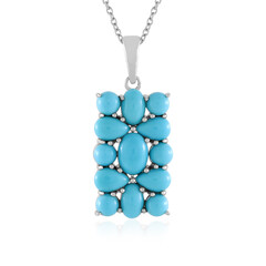 Sleeping Beauty Turquoise Silver Necklace (Faszination Türkis)