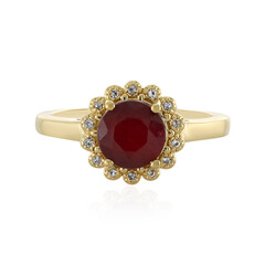 Madagascar Ruby Silver Ring
