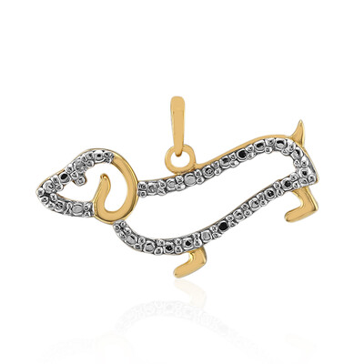 I2 (I) Diamond Silver Pendant