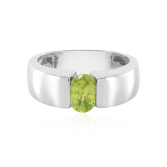 Sphene Silver Ring