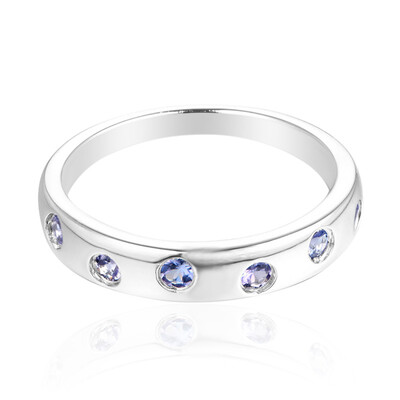 Tanzanite Silver Ring