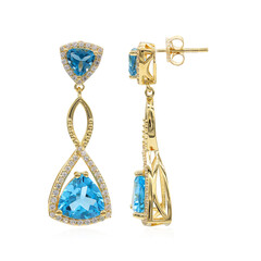 Marambaia Topaz Silver Earrings