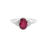 Madagascar Ruby Silver Ring