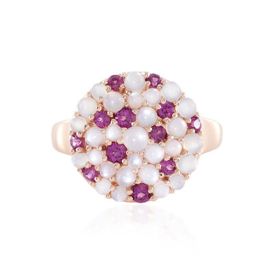 White Moonstone Silver Ring (KM by Juwelo)