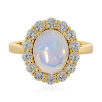 Welo Opal Silver Ring