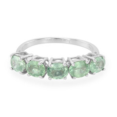 Mint Kyanite Silver Ring