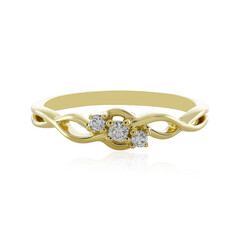 9K Flawless (F) Diamond Gold Ring (LUCENT DIAMONDS)